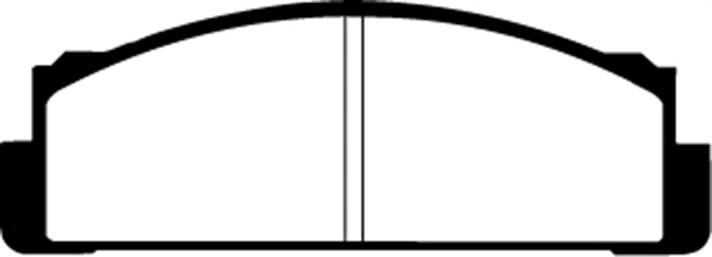 EBC DP2116 Greenstuff 2000 Series Sport Brake Pads