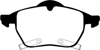 EBC DP21187 Greenstuff 2000 Series Sport Brake Pads