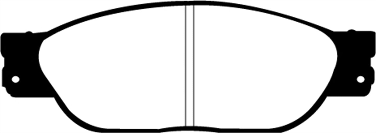 EBC DP21220 Greenstuff 2000 Series Sport Brake Pads