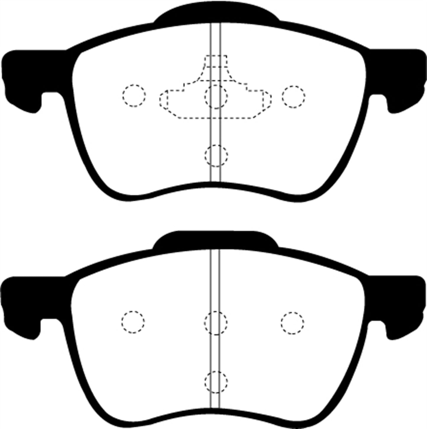 EBC DP21229 Greenstuff 2000 Series Sport Brake Pads