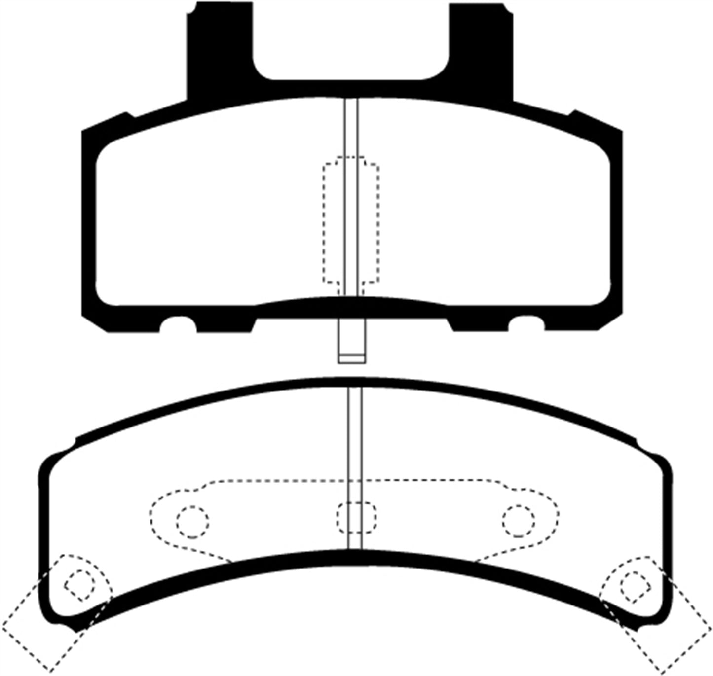 EBC DP21273 Greenstuff 2000 Series Sport Brake Pads