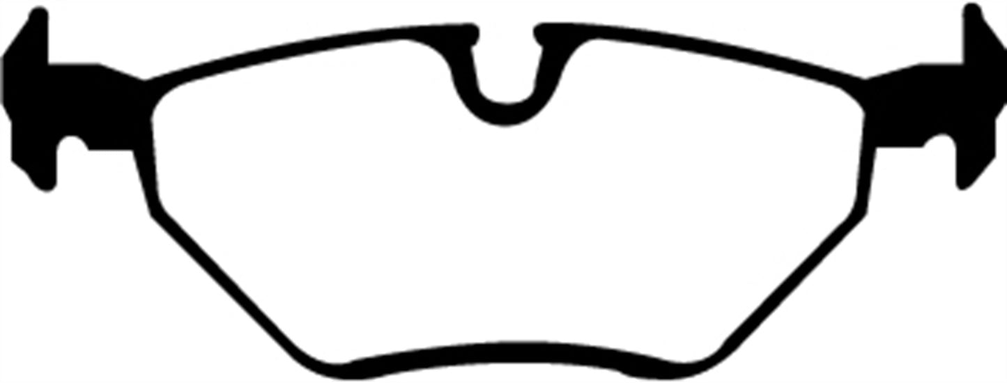EBC DP21289 Greenstuff 2000 Series Sport Brake Pads