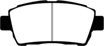 EBC DP21295 Greenstuff 2000 Series Sport Brake Pads