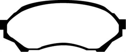 EBC DP21302 Greenstuff 2000 Series Sport Brake Pads