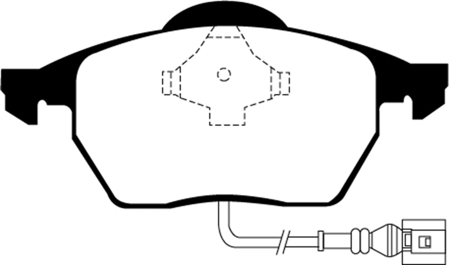 EBC DP21330 Greenstuff 2000 Series Sport Brake Pads