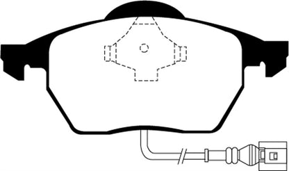 EBC DP21330 Greenstuff 2000 Series Sport Brake Pads