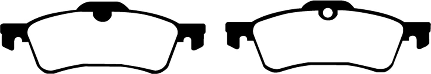 EBC DP21389 Greenstuff 2000 Series Sport Brake Pads