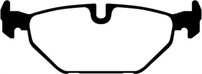 EBC DP21405 Greenstuff 2000 Series Sport Brake Pads