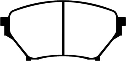 EBC DP21452 Greenstuff 2000 Series Sport Brake Pads