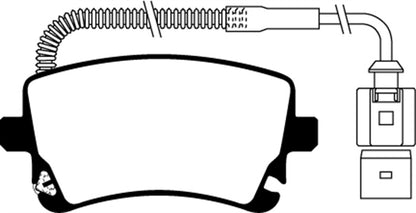 EBC DP21470 Greenstuff 2000 Series Sport Brake Pads