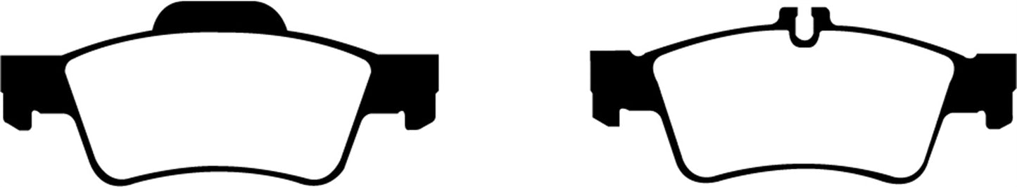 EBC DP21491 Greenstuff 2000 Series Sport Brake Pads