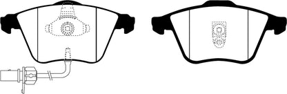 EBC DP21510 Greenstuff 2000 Series Sport Brake Pads