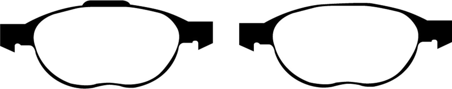 EBC DP21524 Greenstuff 2000 Series Sport Brake Pads