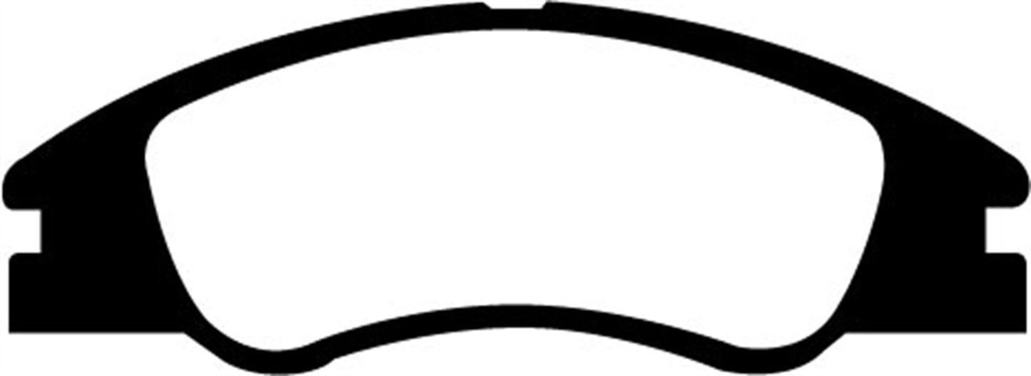 EBC DP21568 Greenstuff 2000 Series Sport Brake Pads