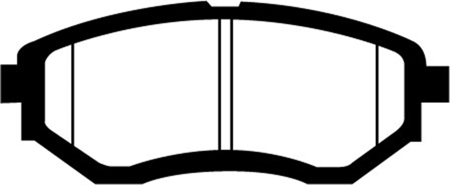 EBC DP21583 Greenstuff 2000 Series Sport Brake Pads