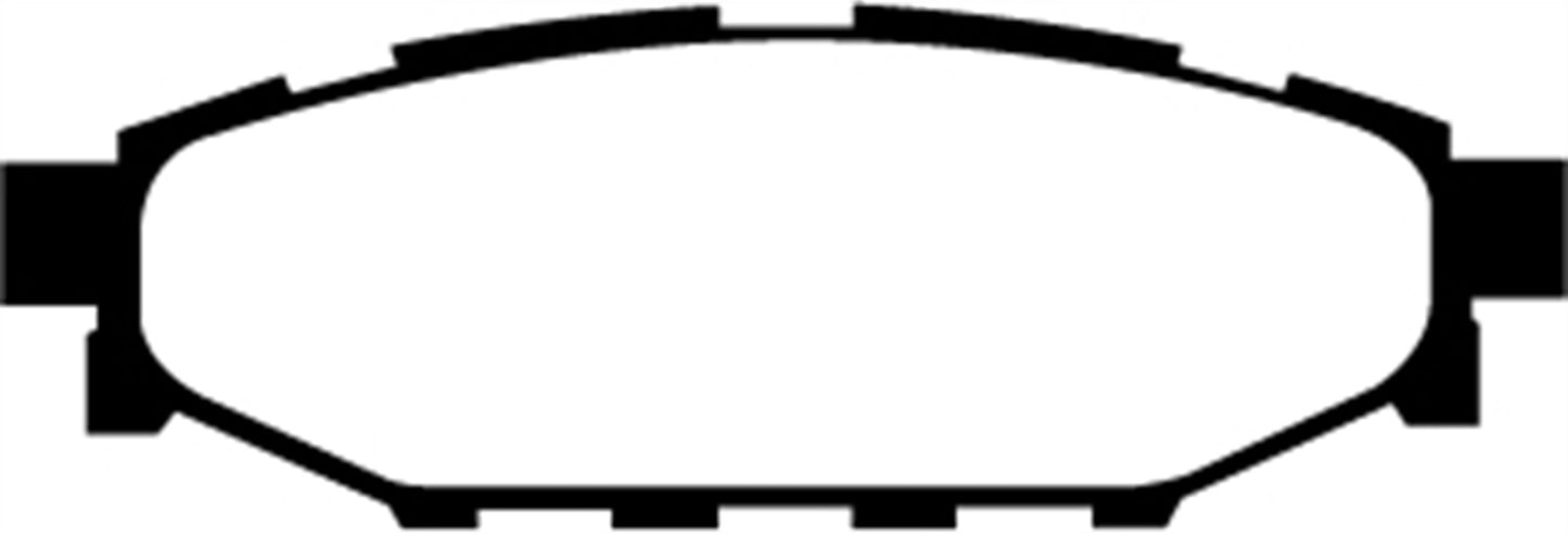 EBC DP21584 Greenstuff 2000 Series Sport Brake Pads