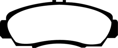 EBC DP21610 Greenstuff 2000 Series Sport Brake Pads