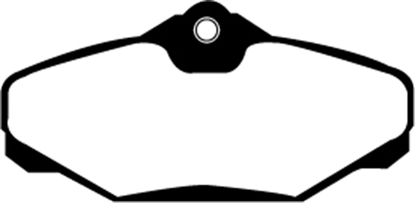 EBC DP21624 Greenstuff 2000 Series Sport Brake Pads