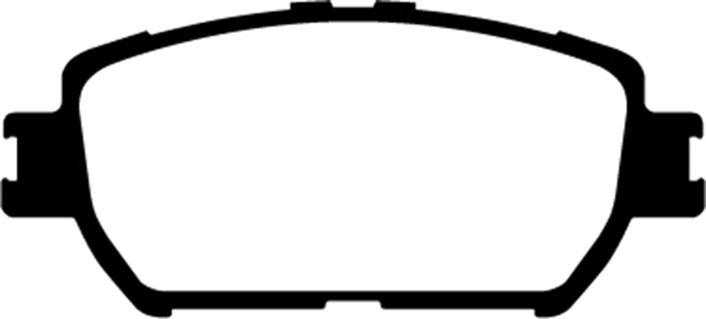 EBC DP21642 Greenstuff 2000 Series Sport Brake Pads