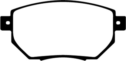 EBC DP21659 Greenstuff 2000 Series Sport Brake Pads