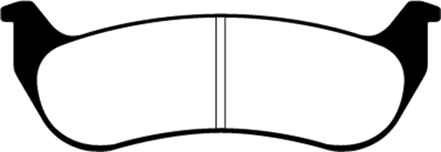 EBC DP21668 Greenstuff 2000 Series Sport Brake Pads