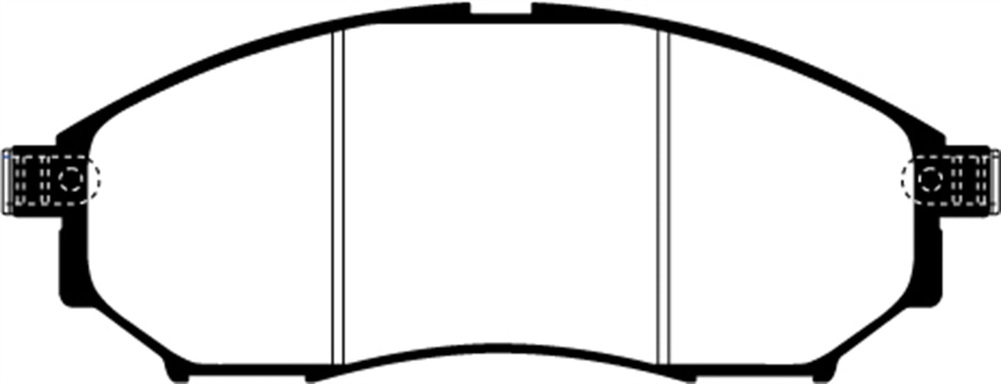 EBC DP21671 Greenstuff 2000 Series Sport Brake Pads