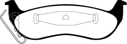 EBC DP21677 Greenstuff 2000 Series Sport Brake Pads