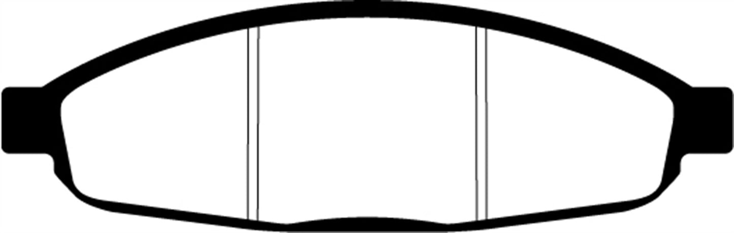 EBC DP21688 Greenstuff 2000 Series Sport Brake Pads