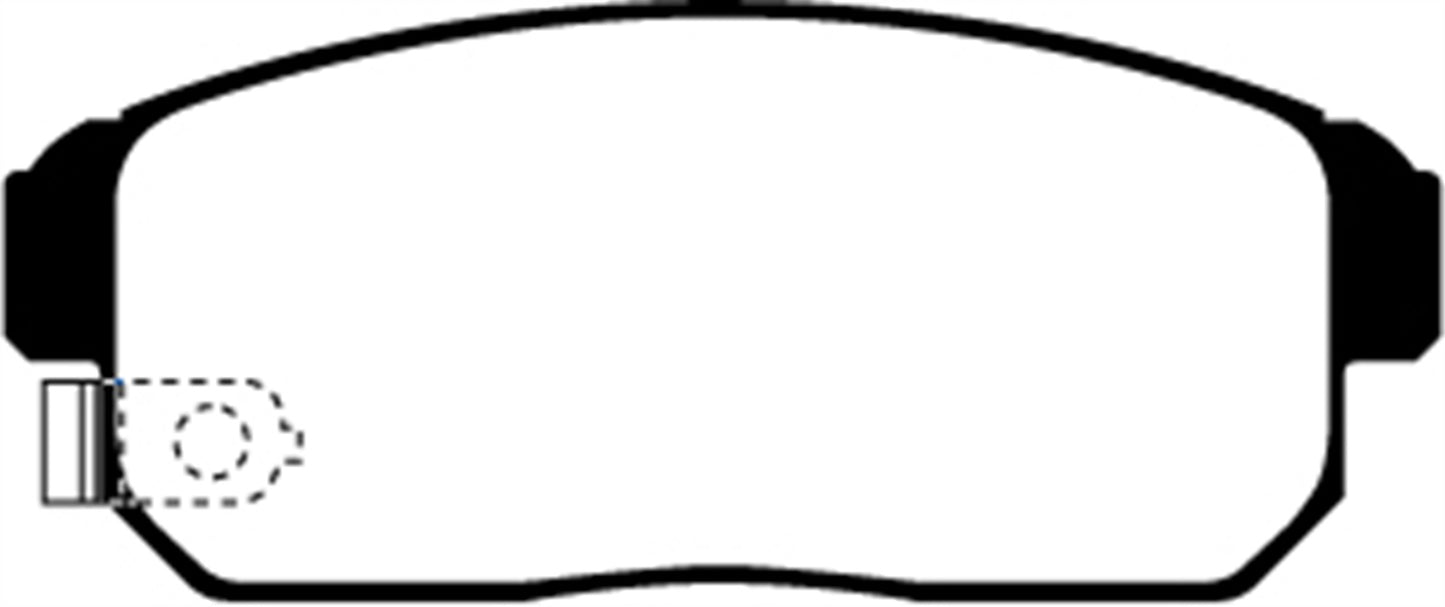 EBC DP21691 Greenstuff 2000 Series Sport Brake Pads