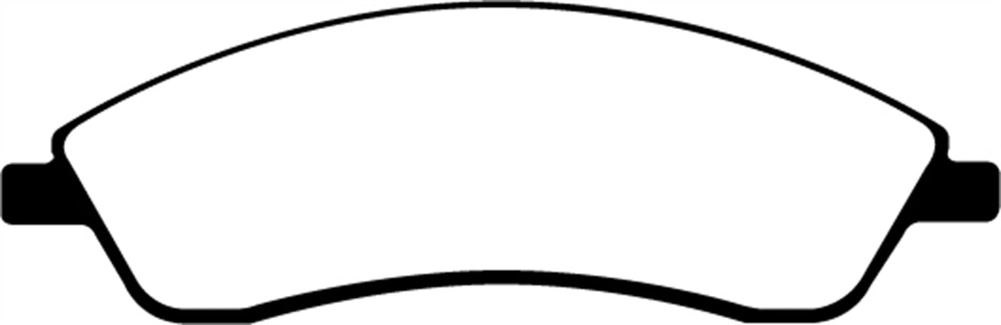 EBC DP21692 Greenstuff 2000 Series Sport Brake Pads