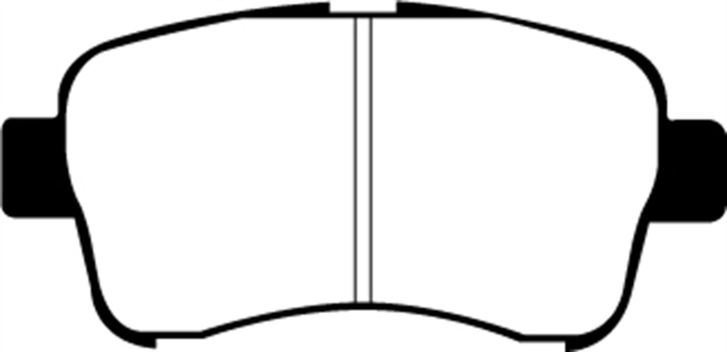 EBC DP21699 Greenstuff 2000 Series Sport Brake Pads