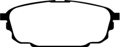 EBC DP21700 Greenstuff 2000 Series Sport Brake Pads