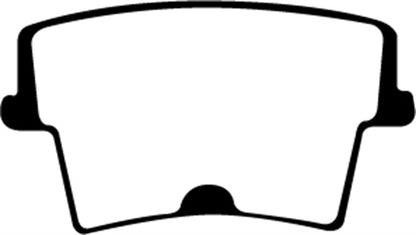 EBC DP21722 Greenstuff 2000 Series Sport Brake Pads