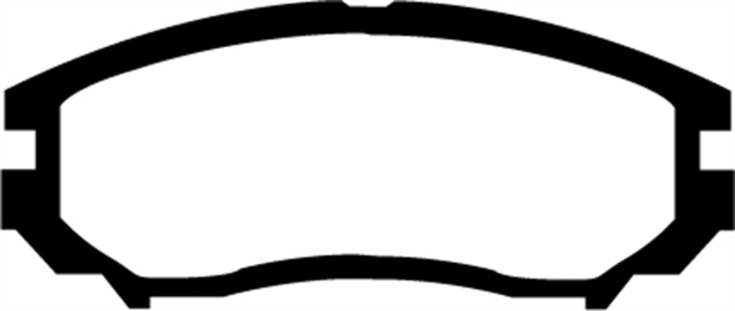 EBC DP21755 Greenstuff 2000 Series Sport Brake Pads