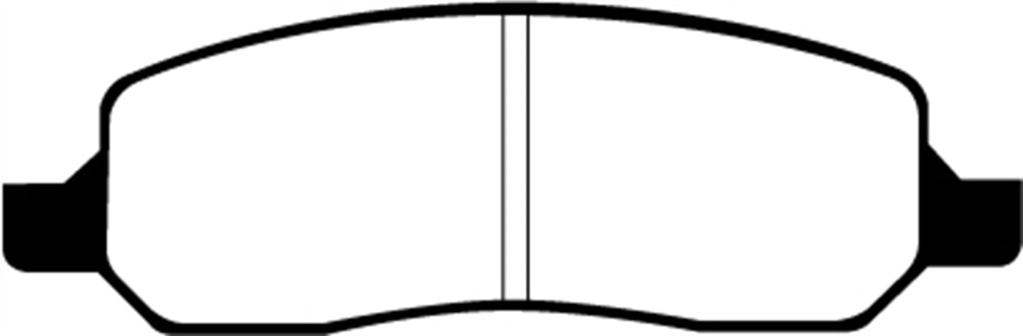 EBC DP21770 Greenstuff 2000 Series Sport Brake Pads