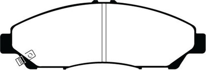 EBC DP21801 Greenstuff 2000 Series Sport Brake Pads