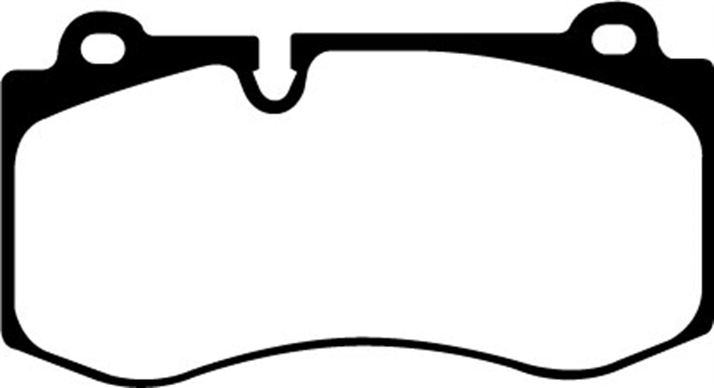 EBC DP21943 Greenstuff 2000 Series Sport Brake Pads