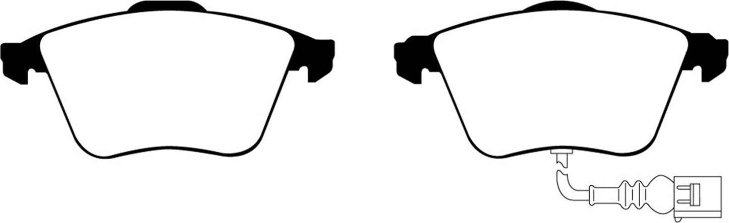 EBC DP21946 Greenstuff 2000 Series Sport Brake Pads