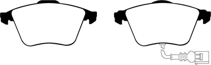 EBC DP21946 Greenstuff 2000 Series Sport Brake Pads