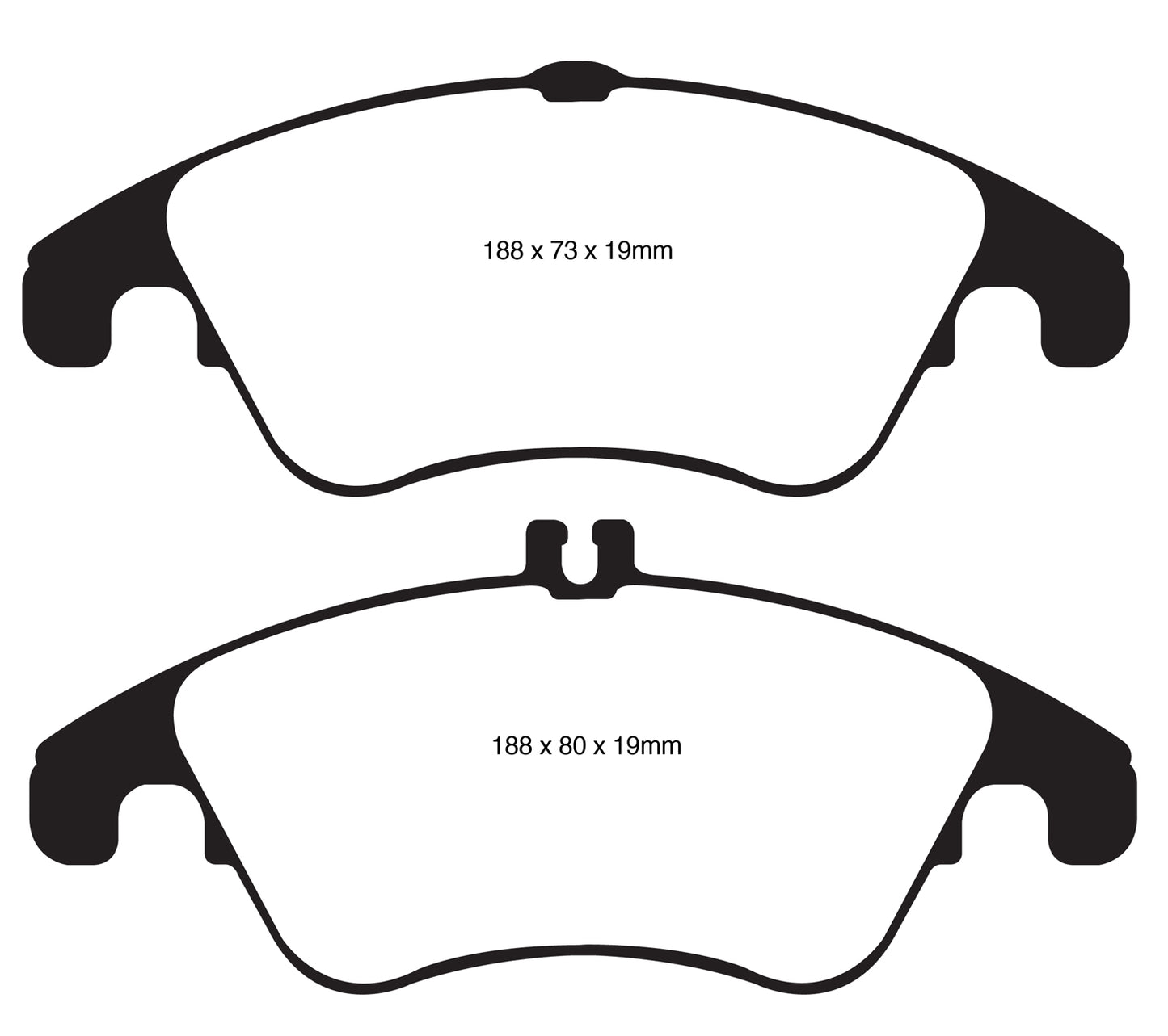 EBC DP21991 Greenstuff 2000 Series Sport Brake Pads