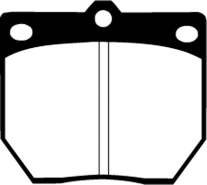 EBC DP2273 Greenstuff 2000 Series Sport Brake Pads