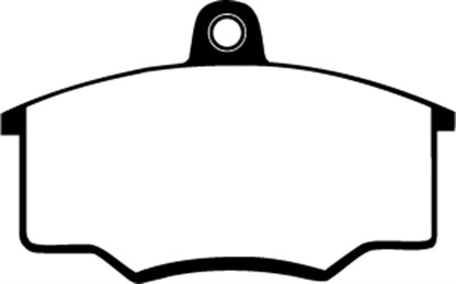 EBC DP2310 Greenstuff 2000 Series Sport Brake Pads