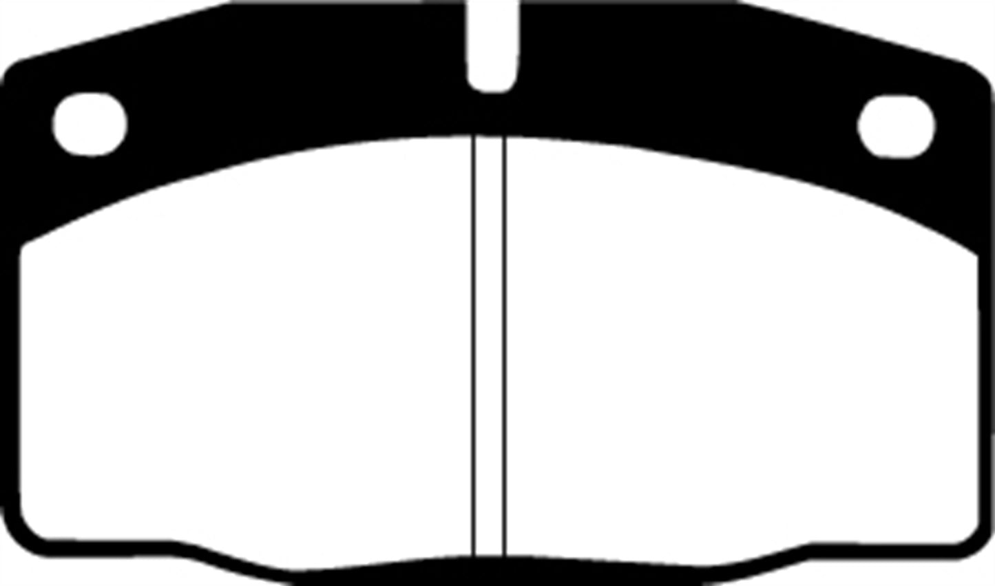 EBC DP2325 Greenstuff 2000 Series Sport Brake Pads