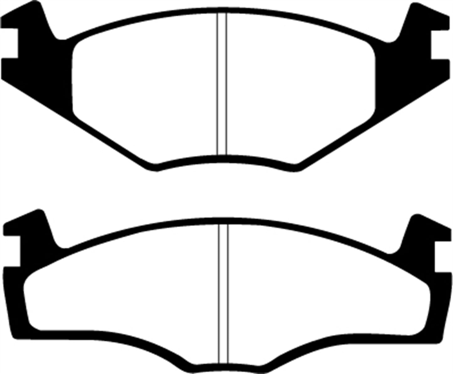 EBC DP2517 Greenstuff 2000 Series Sport Brake Pads