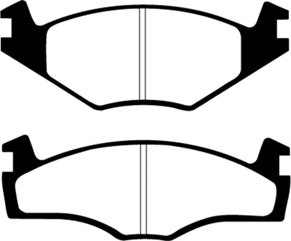 EBC DP2517 Greenstuff 2000 Series Sport Brake Pads