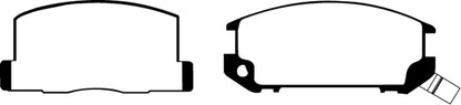 EBC DP2602 Greenstuff 2000 Series Sport Brake Pads
