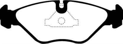 EBC DP2751 Greenstuff 2000 Series Sport Brake Pads