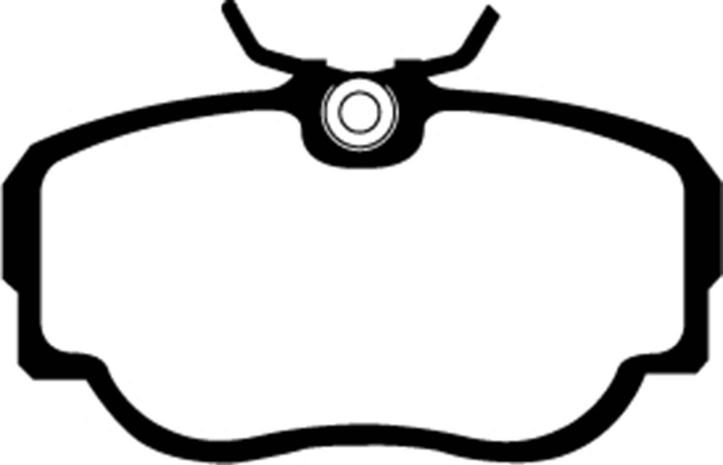 EBC DP2779 Greenstuff 2000 Series Sport Brake Pads