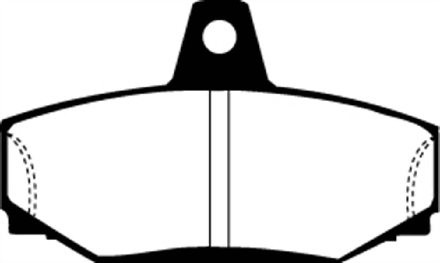 EBC DP2793 Greenstuff 2000 Series Sport Brake Pads