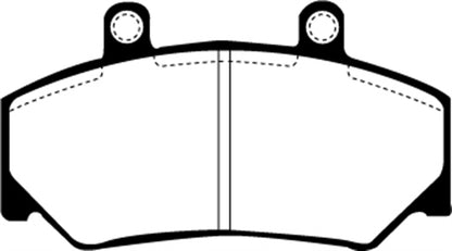 EBC DP2800 Greenstuff 2000 Series Sport Brake Pads